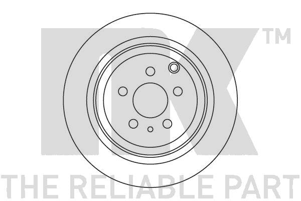 NF PARTS Тормозной диск 209943NF